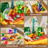 NIPLOOOW 3-5, 4-8, 3 4 5 6 7 8 Kitchen Sink Toys Toddlers Play Sink with Running Water, Water Table for Kids Ages