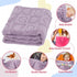 30"39"(Purple,Heart) Plush Soft with Heart Checkered Baby Blanket,Fleece Infant Toddler Blankets for Girls Boys,Warm