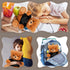 Bear Plush Stuffed Animal Sympathy Gift, Bear Hug Sign Clothing, Comfort Gift for Kids, Condolences Memorial (Brown,
