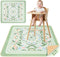 Unicorn Castle Splat Mat for Under High Chair Waterproof Baby Play Splat