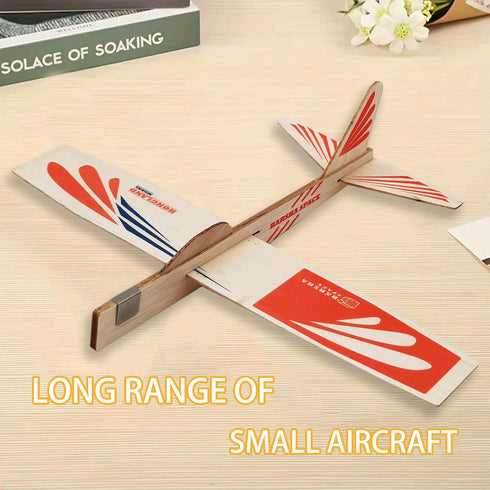 Set 4 Balsa Wood Airplane Toys | Wooden Airplane Kits | Balsa Wood Glider Planes, Model Toy Airplane Kits | Classic