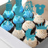 Boao 48 Pieces Glitter Cupcake Toppers for Baby Shower - It's a Boy Jumpsuit, Bodysuit, Carriage, Crown, Arrow Picks
