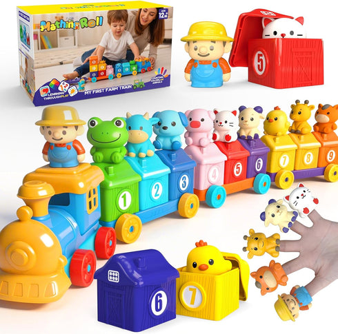 KiddoTOYZ Toddler Learning Toys for 2 3 Year Old-Counting Matching & Sorting Activity