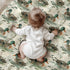 KuphiL10C Kids-30x40 Unisex Mallard Ducks Theme Baby Nursery Throw Gift Blanket for Boys Girls, Cute Ducks Leaves