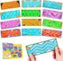 12-Pack Sensory Maze Fidget Toys for Kids & Adults: Quiet Squishy Calming