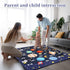 71x59 Baby Play Mat for Floor, GFU Non-Slip Thick One-Piece Infants Playpen Crawling Mat Blue, Foldable and Machine