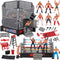 Liberty Imports Ultimate 32-Piece Wrestling Miniature Toys for Kids, Wrestler Figures with 2 Rings