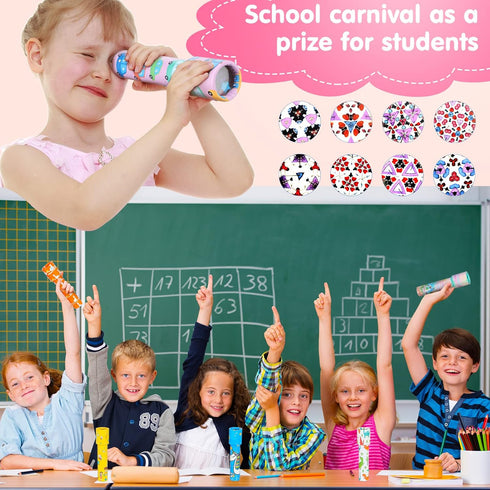 15 Pcs Classic Kaleidoscopes Kids Birthday Party Favor, Vintage Educational Toys, Stocking Stuffers, Goodie Bag Fillers