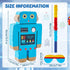 Robot Piatas for Birthday Party Robot Party Piata with Stick, Blindfold, Confetti for Adults Birthday Baby Shower Party