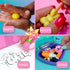 8 6 Just My Style Mini Eraser Maker Sculpt and Design Custom Erasers with Unique Eraser Clays, Tools, and Storage Case