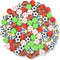 300 PCS Mini Fun Balls Erasers for Kids, Assorted Novelty Pencil Erasers for Party Favors and School Prizes