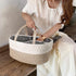 Maliton Diaper Caddy Organizer for Baby - Cotton Rope Gift Basket, Portable Nursery Storage for Baby Stuff