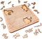 Mind Bending Wooden Jigsaw Puzzle | Aztec Labyrinth | Expert Level, 100 Pieces, 11.3" x 11.3”