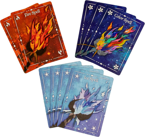 Magic Dragons Card Game, Trick-Taking, Card-Capture Family-Friendly Game for Adults, Teens & Kids, 2-5 Players