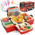 HONGTUO Fire Truck Toys with Teaching Meaning, Simulation Steering Wheel Driving Toy,