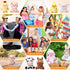 6 4 Inch Aoriher Pcs Mini Plush Farm Animals Bulk Cute Stuffed Animals Plush Horse Cow Pig Sheep Duck Chick for Baby
