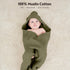 2 Pack 100% 30x30 Inch Susurration Hooded Baby Towels for Newborn Muslin Cotton Towel for BabiesHighly Absorbent