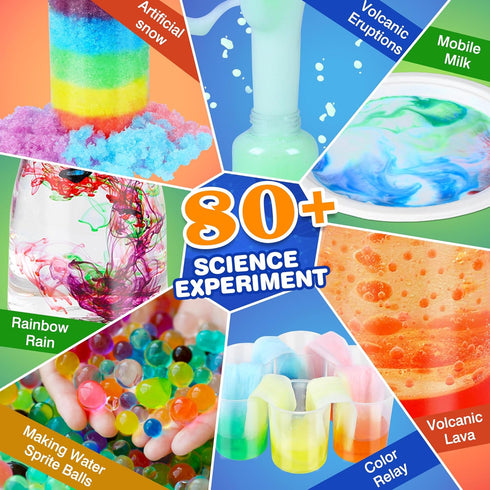 Kids,80 6 7 8 9 Science Kit for Science Lab Experiments,Scientist Costume Role Play STEM Educational Learning