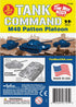 TimMee Toy Tanks for Plastic Army Men, Blue WW2 3pc, Made in USA