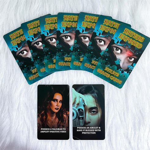 Evil Eye Oracle Cards, Haters Exposed, Insight and Discovery Deck for Wisdom and Revelation