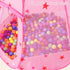 Baby Ball Pit for Toddlers - Kids Pop Up Play Tent with 50 Balls, Princess Toys for Indoor & Outdoor Play