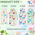 Suzile 2 Pcs Baby Gel Car Seat Cooler Pad, Universal Breathable Stroller Cooling Mat