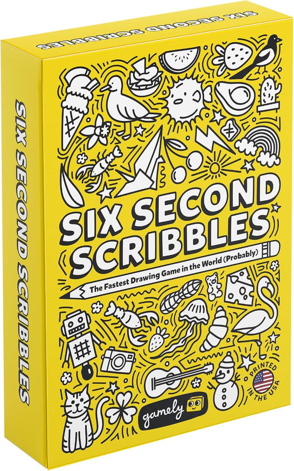 Six Second Scribbles: The frantically Fast and fantastically Fun Drawing Game |