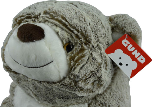 GUND Kobie Teddy Bear Stuffed Animal Plush Toy, Big and Cuddly, Tan/Brown/White 10" for Boys and Girls