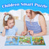 Magnetic Puzzles for Toddlers 3-5, 36 Pieces Airplane Car Road Trip Activities, Learning Educational Games