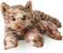 Bearington Collection Louie Cat 15-Inch Plush Toy, Realistic Tabby Stuffed Animal for Kids