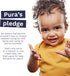 99% 3 60 pack (180 Pura Natural Sensitive Baby Wipes, Water, Unscented & Hypoallergenic, Suitable for Sensitive