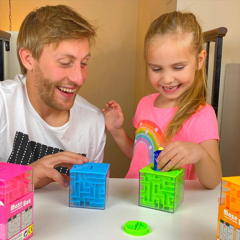 ZPISF 12 Pack Money Maze Puzzle Box for Cash Gift, Fun Ways to Give Money as A Gift, Great for Birthday, Valentine's