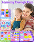 Walenty Busy Board Montessori Toys for Toddler Boy Girl Birthday Gifts, Busy Book Sensory Learning Toys for Toddlers