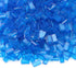 Transparent Dark Blue 1×2 Tile - 700 Parts Flat MOC Bricks, Bulk Building Blocks for Toy Accessories
