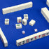 Buryeah 40 x 40 Inch Square Mahjong Mat for Table, Rubber Anti Slip Playmat for Indoor Outdoor Games
