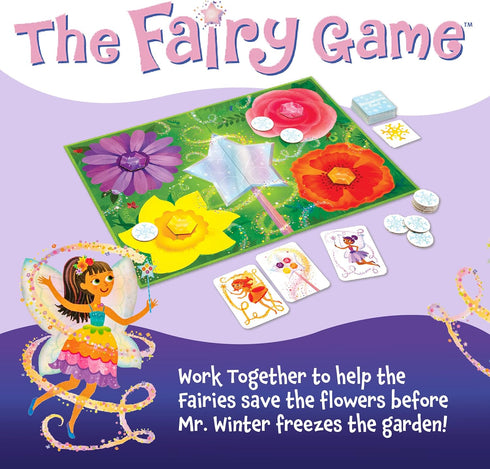 Peaceable Kingdom The Fairy Match Game - an Enchanting Board Game for 2-6 Kids Ages 5+