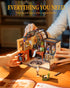 Rolife DIY Miniature House Kit, Mini Wooden Dollhouse Kit for Adults to Build, Tiny House Mayberry Street Miniatures