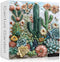 PICKFORU Cactus Puzzle for Adults, Unique Succulent Flower Plant Puzzle, Floral Nature Art