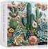 PICKFORU Cactus Puzzle for Adults, Unique Succulent Flower Plant Puzzle, Floral Nature Art