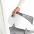 3-Point Ingenuity SmartClean Toddler Booster Seat for Kitchen Chair Lightweight for on-the-go, Easy-Clean, Harness