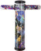 Playlearn Space Design Kaleidoscope Glitter Wand - 6" Kaleidoscope Toy with 5" Spiral Glitter Wand for Kids