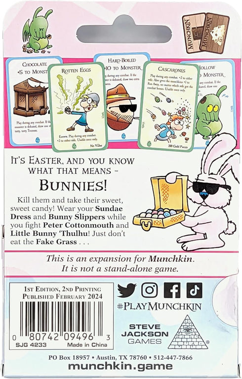 Steve Jackson Games Munchkin Easter Eggs - Expansion for Munchkin Card Games