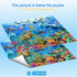 GWXWU 6-8 8-10 200 Puzzles for Kids Ages Year Old - Ocean Adventure Puzzle, Pieces Jigsaw Puzzles for Kids, Learning