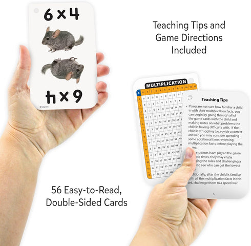 Teacher Created Resources Math War Multiplication Flash Cards (EP62048)