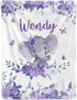 Ship Next Day, Custom Baby Boy Girls Blanket with Name, Personalized Receiving