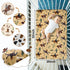 VitalCozy 4 Set 52 28 8 Inches Pcs Western Cowboy Crib Sheet Newborn Bedding Nursery Baby Sheets for Girl Boys Baby