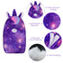 FIODAY Car Seat Belt Covers for Kids Unicorn Seat Belt Pillow Soft Seat Belt Cushion Adjust Seat Strap Pillow Head Neck