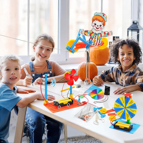 8-12, 8-13 8-10 8 9 10 12 13 14 STEM Robotics Kits for Kids Age DIY Engineering Crafts Kit Science Robot Building STEM