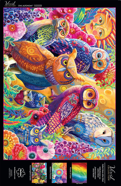Buffalo Games - Laura Audi - Owl Autonomy - 1000 Piece Jigsaw Puzzle for Adults - 26.75 x 19.75