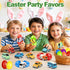 12 Pack OCHIDO Easter Eggs Filled with Die-Cast Cars, Prefilled Easter Eggs with Toys Inside for Kids Easter Basket